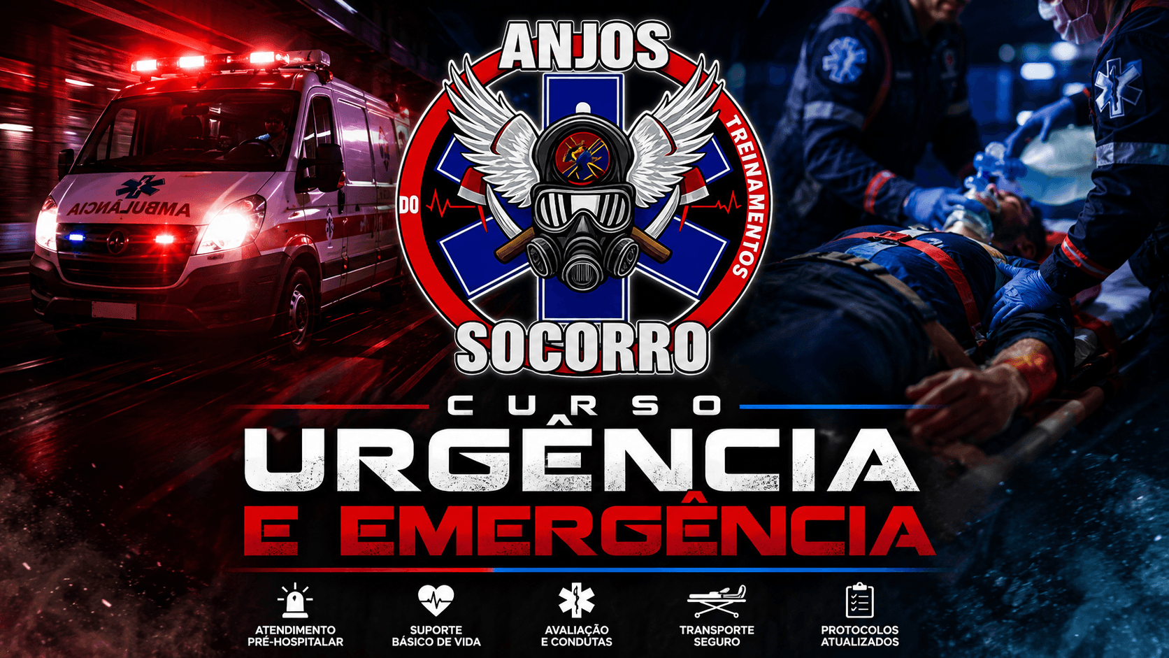Apresentação do curso URGÊNCIA E EMERGÊNCIA