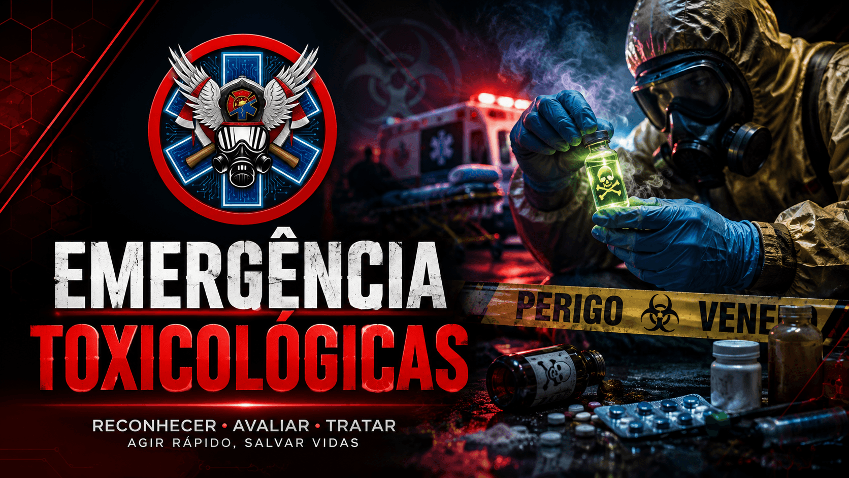 Apresentação do curso EMERGÊNCIAS TOXICOLÓGICAS