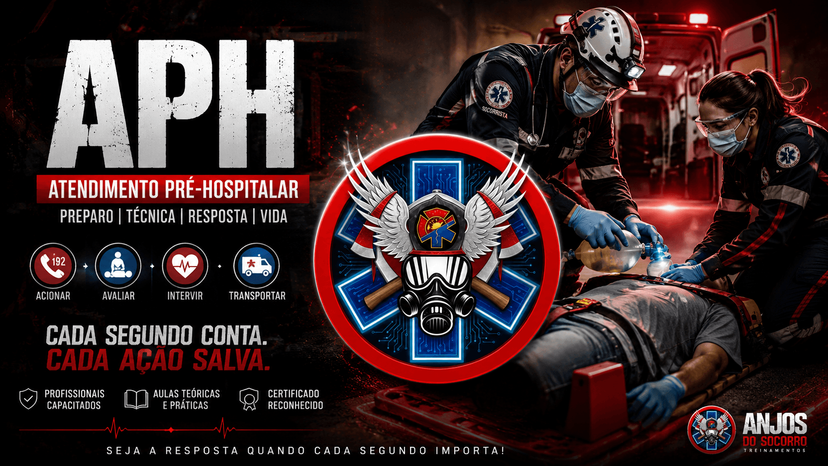 Apresentação do curso APH - ATENDIMENTO PRÉ-HOSPITALAR 2025