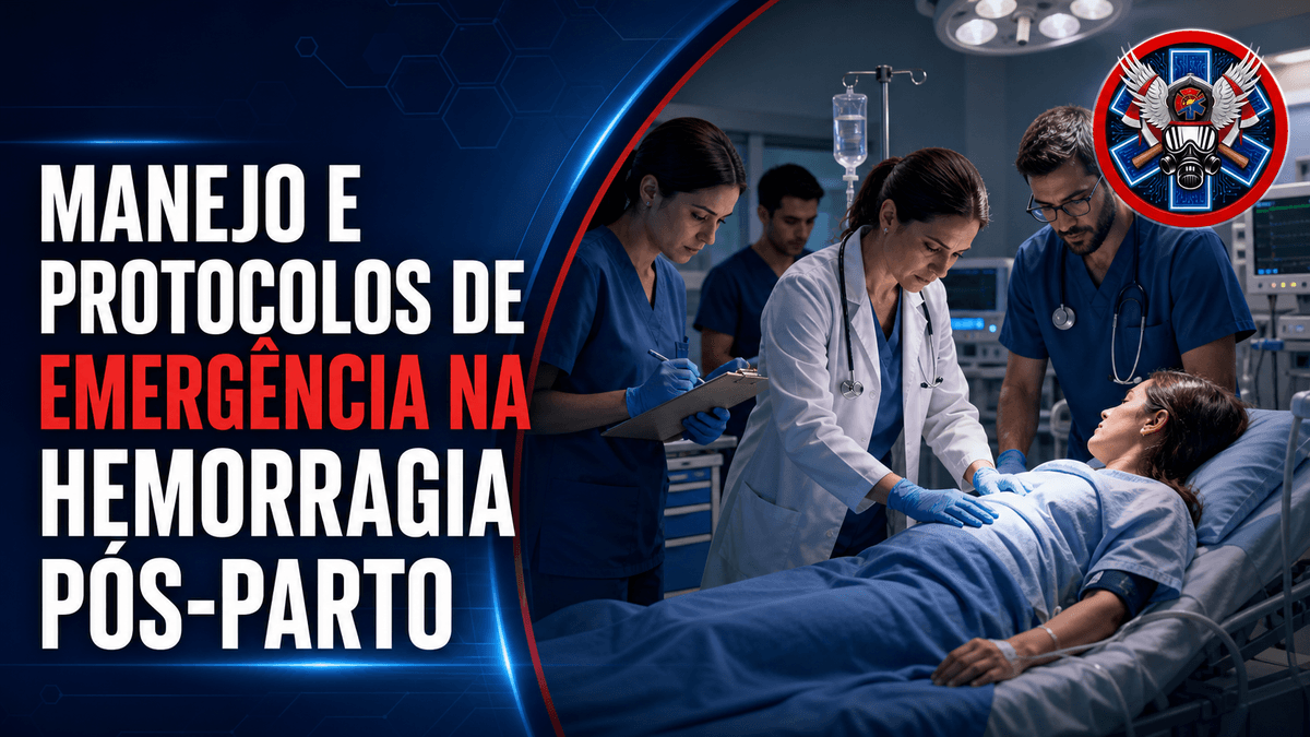 Apresentação do curso CAPACITAÇÃO MANEJO E PROTOCOLOS DE EMERGÊNCIA NA HEMORRAGIA PÓS-PARTO