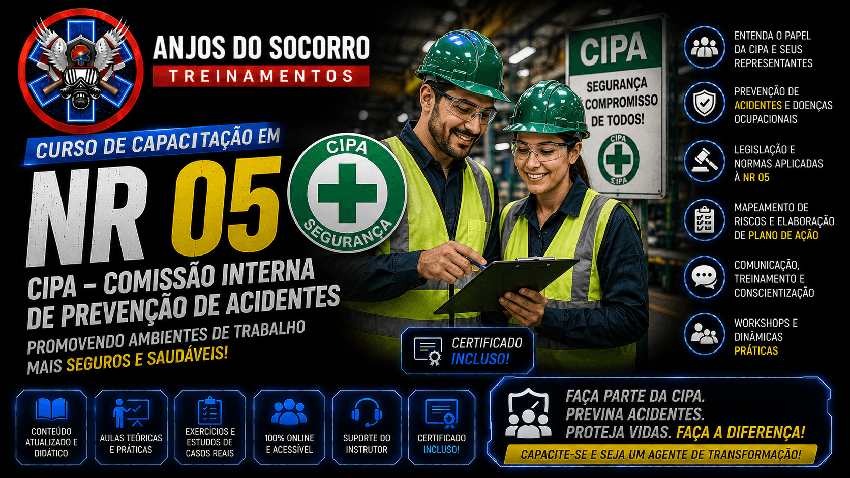 Apresentação do curso CURSO DE NR-05
